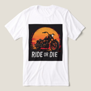 Camiseta Triblenda Paseo en motocicleta Brite-T Ride or Die 0019613