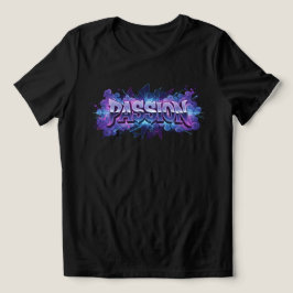 Camiseta Triblenda Passion Cyberpunk Typography – Vibrant Modern Word