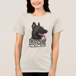 Camiseta Triblenda Pastor Holandés -Hollandse Herdershond