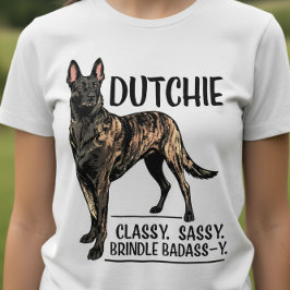 Camiseta Triblenda Pastor Holandés -Hollandse Herdershond