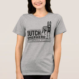 Camiseta Triblenda Pastor Holandés -Hollandse Herdershond