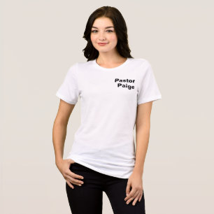 Camiseta Triblenda Pastora Femenina Personalizada