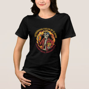 Camiseta Triblenda Paternidad Impulsada Por Sabor Snacks Legendarios 