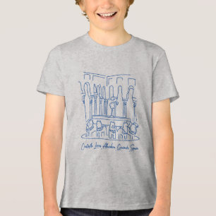 Camiseta Triblenda Patio de los Leones de la Alhambra 1