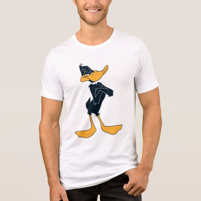 Camiseta Triblenda Pato DAFFY™ con los brazos cruzados (Anverso)