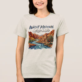 Camiseta Triblenda Patrimonio de la Valle de Wadit Modoun Amazigh