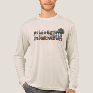 Camiseta Triblenda Patrimonio de Nicaragua, Tradición, Bandera y Cult