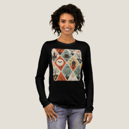 Camiseta Triblenda Patrón de fantasma oscuro