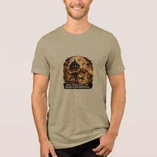 Camiseta Triblenda Patrullando lo paranormal Retriever dorado Hallowe