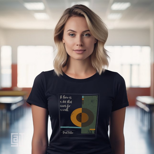 Camiseta Triblenda Paul Klee Artist Education Sal Inspiradora (Subido por el creador)