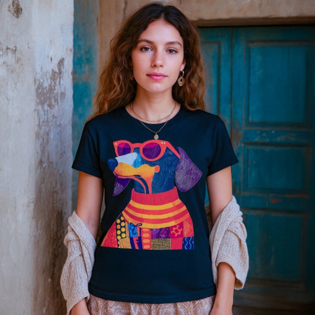 Camiseta Triblenda Pawfect Dachshund Wienerdog Doxie Dogmom (Subido por el creador)