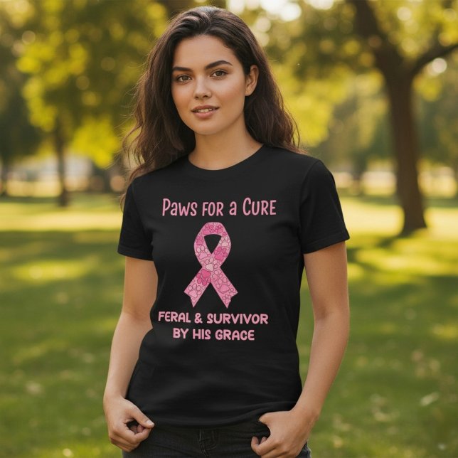 Camiseta Triblenda Paws para Cure Feral & Survivor de Su Gracia (Subido por el creador)