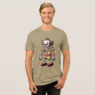 Camiseta Triblenda Payaso de esqueleto caprichoso - Retro