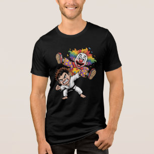 Camiseta Triblenda payaso recibiendo judio lanzado