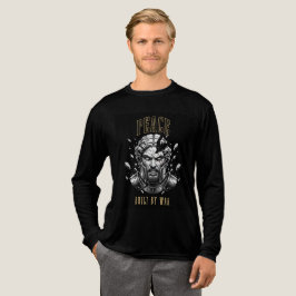 Camiseta Triblenda Paz Construida Por La Guerra - Guerrero Forjado En