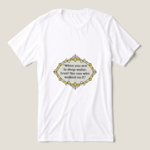 Camiseta Triblenda Paz en aguas profundas