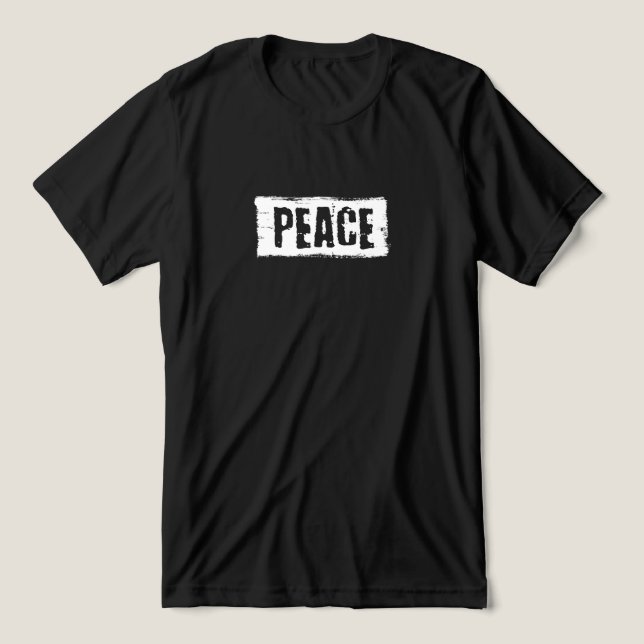 Camiseta Triblenda Peace Double Sided  (Diseño delantero )