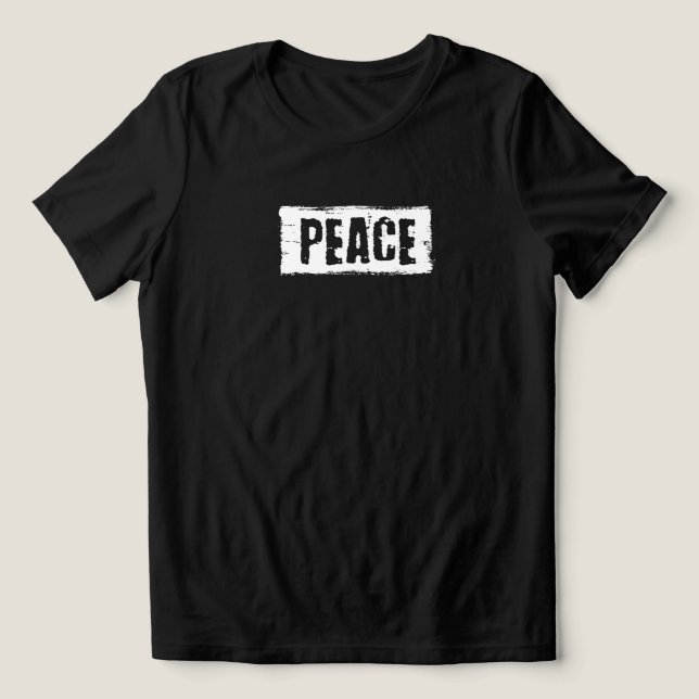 Camiseta Triblenda Peace Double Sided  (Diseño delantero )