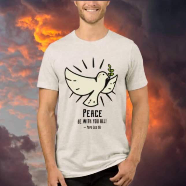 Camiseta Triblenda Peace Dove Tee - "¡Que la paz sea contigo!" (Subido por el creador)