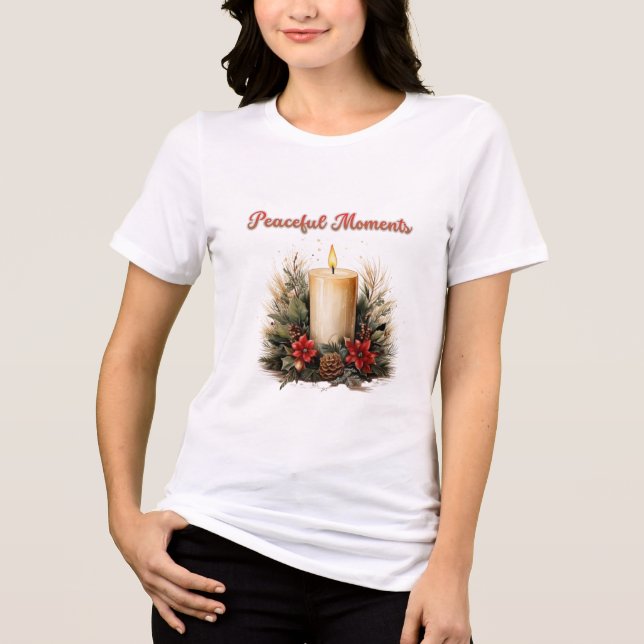 Camiseta Triblenda Peaceful Moments & Quiet Soul T-Shirt  (Anverso)