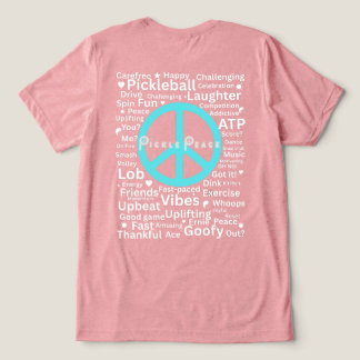 Camiseta Triblenda peaceful pickle words