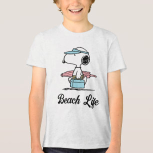 Camiseta Triblenda PEANUTS Beach Bum Snoopy
