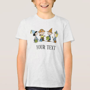 Camiseta Triblenda Peanuts Halloween Trucos o Tratos