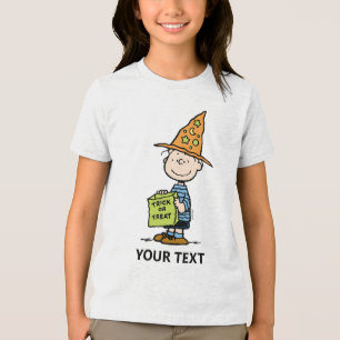 Camiseta Triblenda Peanuts Linus Mago Truco o Trato