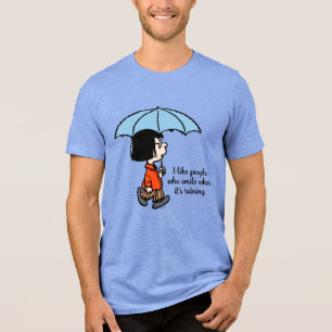 Camiseta Triblenda Peanuts   Marcie Bajo la Sombrilla