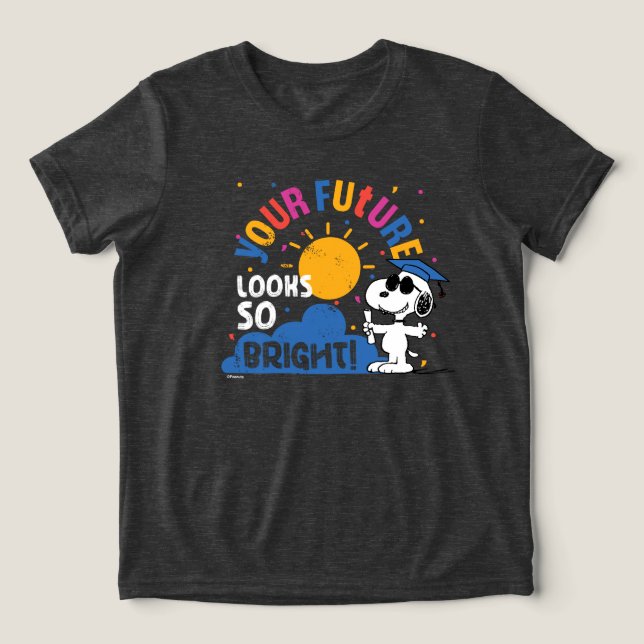 Camiseta Triblenda Peanuts Snoopy Your Future Looks So Bright (Diseño delantero )