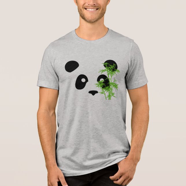 Camiseta Triblenda "Peek a Boo Panda" (Anverso)