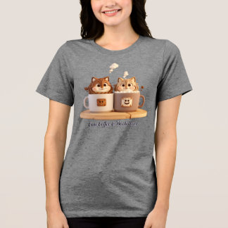 Camiseta Triblenda Pegatina de combustible de introducción - Café y a