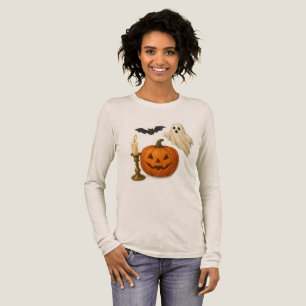 Camiseta Triblenda Pegatina de Halloween realista