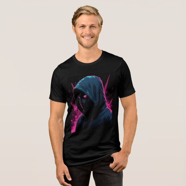 Camiseta Triblenda Pegatina de programación - Diseño divertido de cód (Anverso Completo)