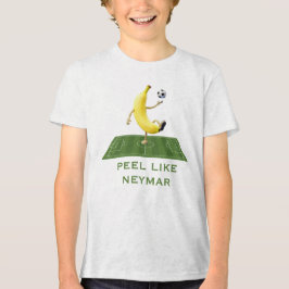 Camiseta Triblenda Pela Como un Campeón Banana de Fútbol Divertida Pe