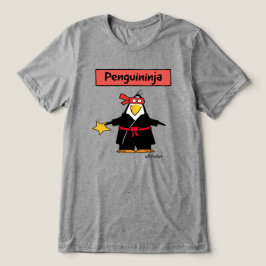Camiseta Triblenda Penguin ninja de PENGUININJA por Sandra Boynton T-