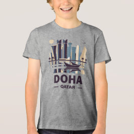 Camiseta Triblenda Península de Qatar en Doha