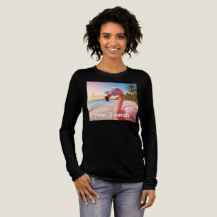 Camiseta Triblenda PENSADOR DE ROSA - Flamenco ROSA