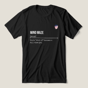 Camiseta Triblenda Pensador excesivo divertido ansiedad e introvertid