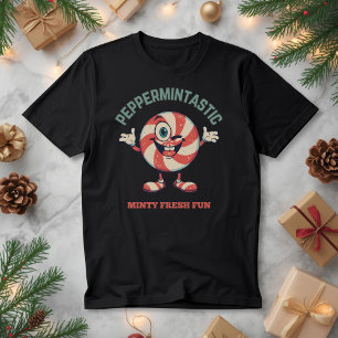 Camiseta Triblenda Peppermintastic - Navidades de café piperminoso