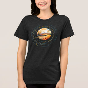 Camiseta Triblenda Péptido NANCY, texto Moon 3 con personalizado, osc