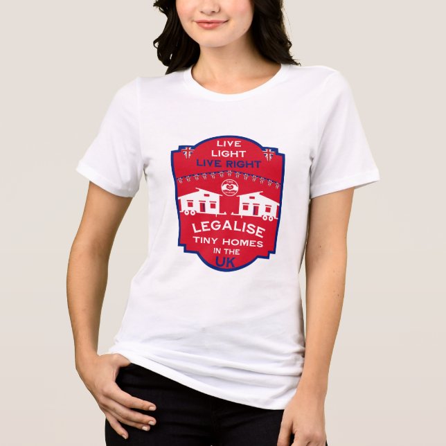 Camiseta Triblenda Pequeña Casa Reino Unido (Anverso)
