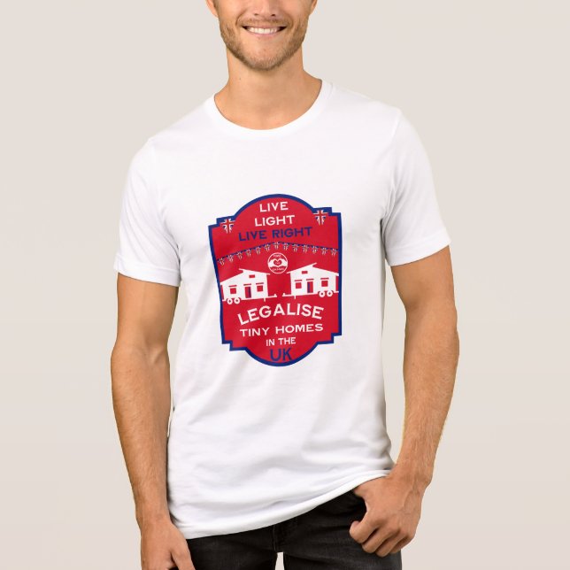 Camiseta Triblenda Pequeña Casa Reino Unido (Anverso)
