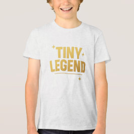 Camiseta Triblenda PEQUEÑA LEYENDA – Negrita y Brillante