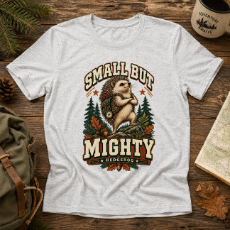 Camiseta Triblenda Pequeña pero poderosa aventura retro de erizo de c