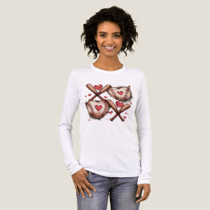 Camiseta Triblenda Pequeño arte de deportes de béisbol T-Shirt