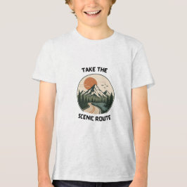 Camiseta Triblenda Pequeño Explorador Senderismo Niños
