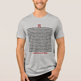 Camiseta Triblenda Pequeño trozo de Pi