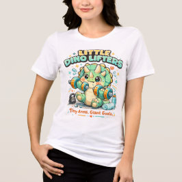 Camiseta Triblenda Pequeños Elevadores de Dino 8KG | Brazos Pequeños