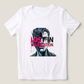Camiseta Triblenda Perdido en traducción irónica
